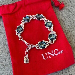 UNO de 50 NON STOP Bracelet Size M - New with Uno de 50 Signature Pouch